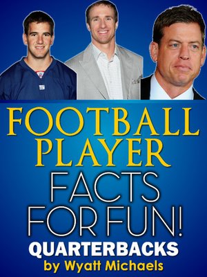 cover image of Football Player Facts for Fun! Quarterbacks